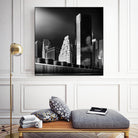 Skyline by Bauer 1X on GIANT ART - black city scene