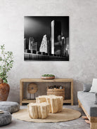 Skyline by Bauer 1X on GIANT ART - black city scene