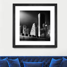 Skyline by Bauer 1X on GIANT ART - black city scene