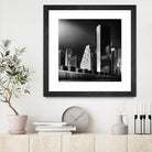 Skyline by Bauer 1X on GIANT ART - black city scene