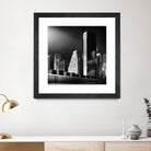 Skyline by Bauer 1X on GIANT ART - black city scene