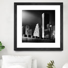 Skyline by Bauer 1X on GIANT ART - black city scene