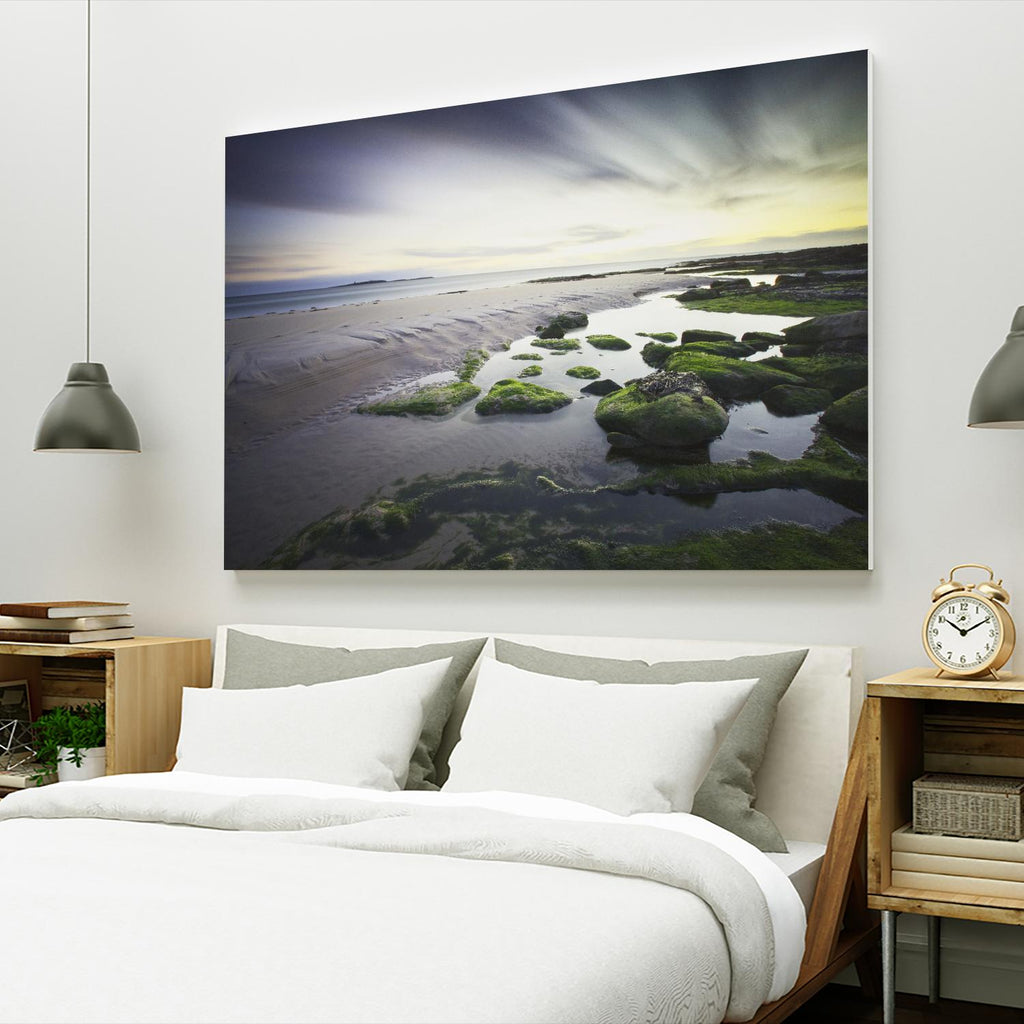 Cooper - Dawn over Seahouses Beach  par 1X sur GIANT ART - art photo gris