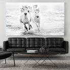 Bressy - Running in the sea by 1X on GIANT ART - white photo art