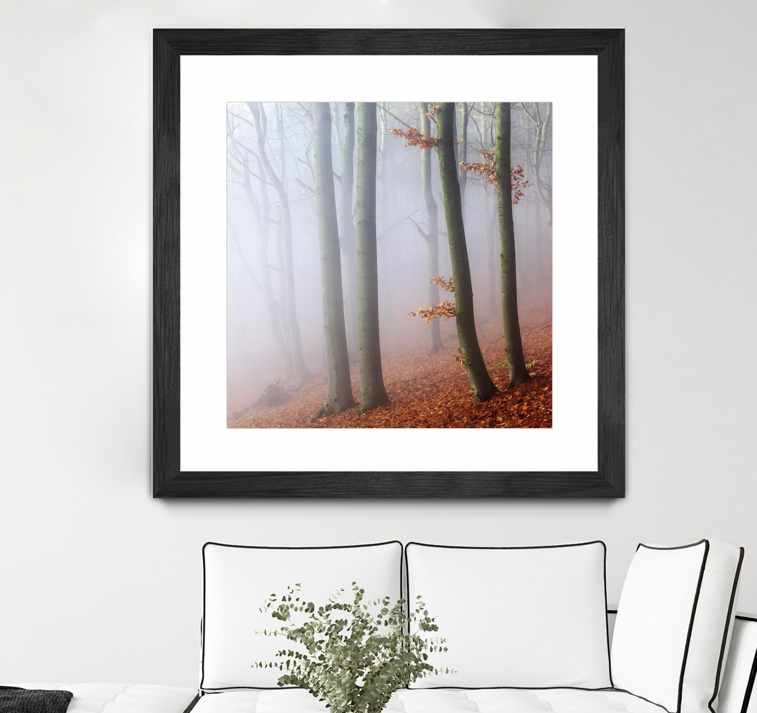 Fog by Popovsky 1X on GIANT ART - orange landscape