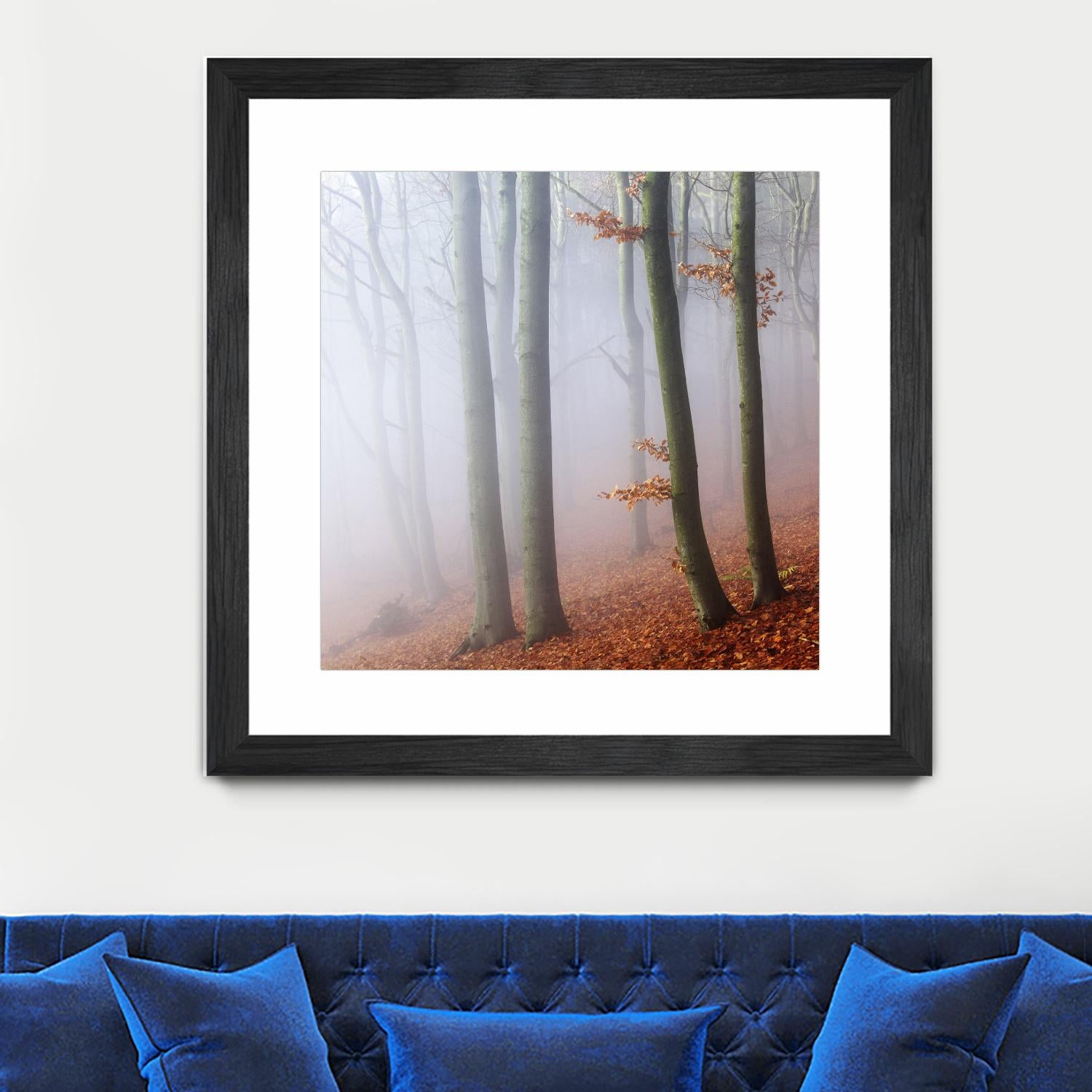 Fog by Popovsky 1X on GIANT ART - orange landscape