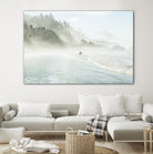 Suhrie - Catching the Morning Surf by 1X on GIANT ART - blue landscape