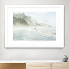 Suhrie - Catching the Morning Surf by 1X on GIANT ART - blue landscape