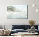 Suhrie - Catching the Morning Surf by 1X on GIANT ART - blue landscape