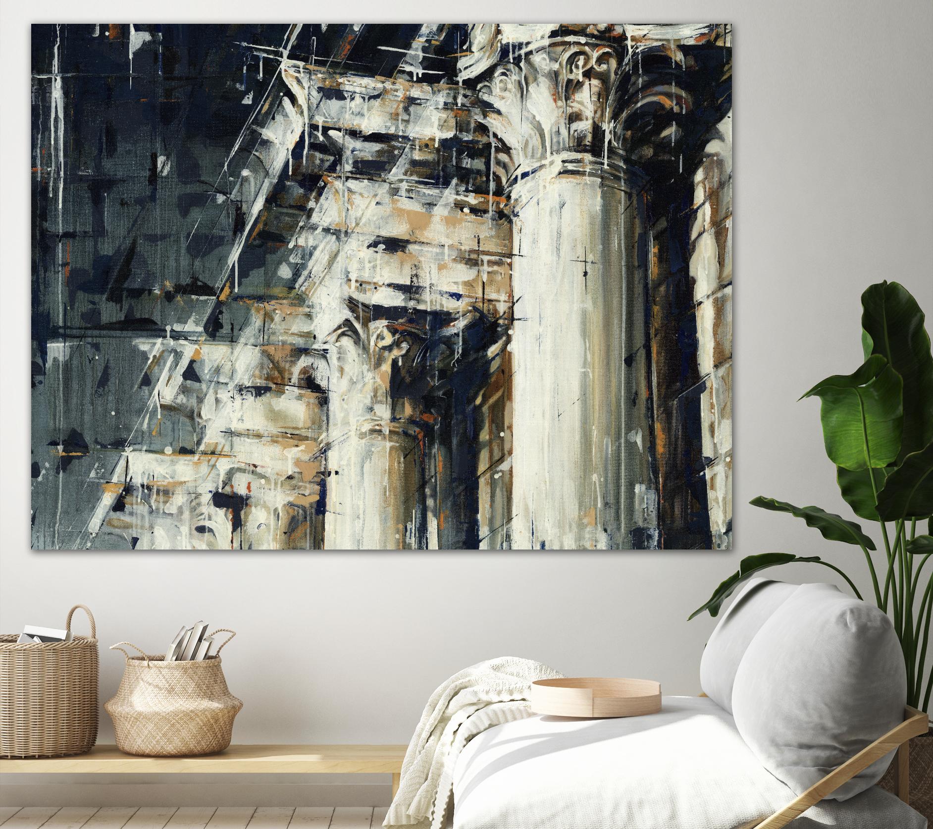 Corinthian I by Anya Doug on GIANT ART - white architectural