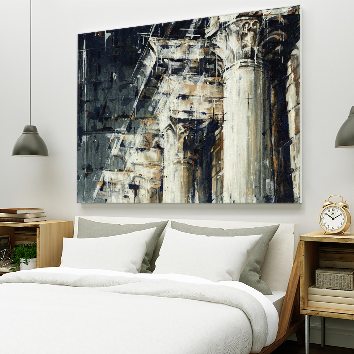 Corinthian I by Anya Doug on GIANT ART - white architectural