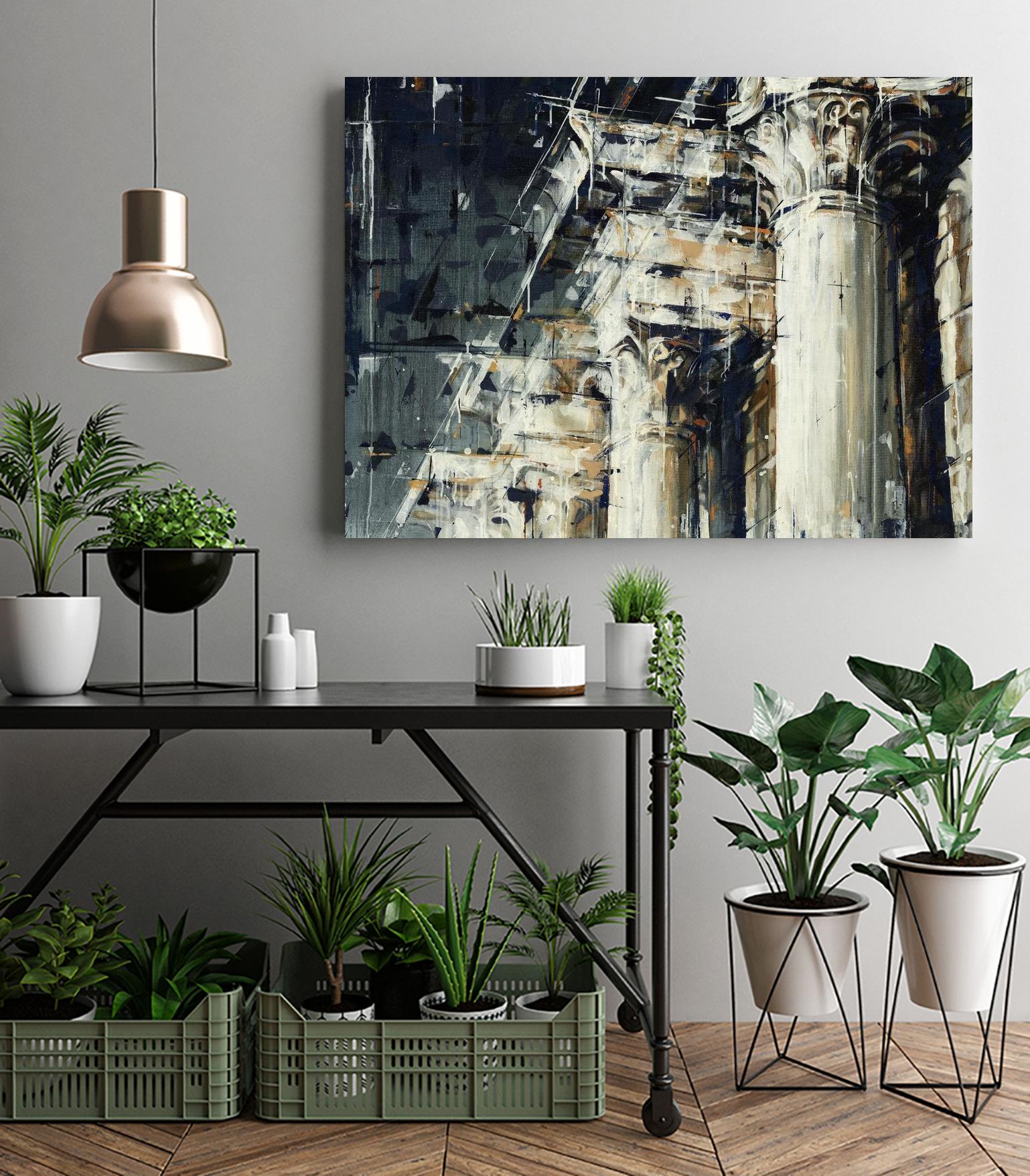 Corinthian I by Anya Doug on GIANT ART - white architectural