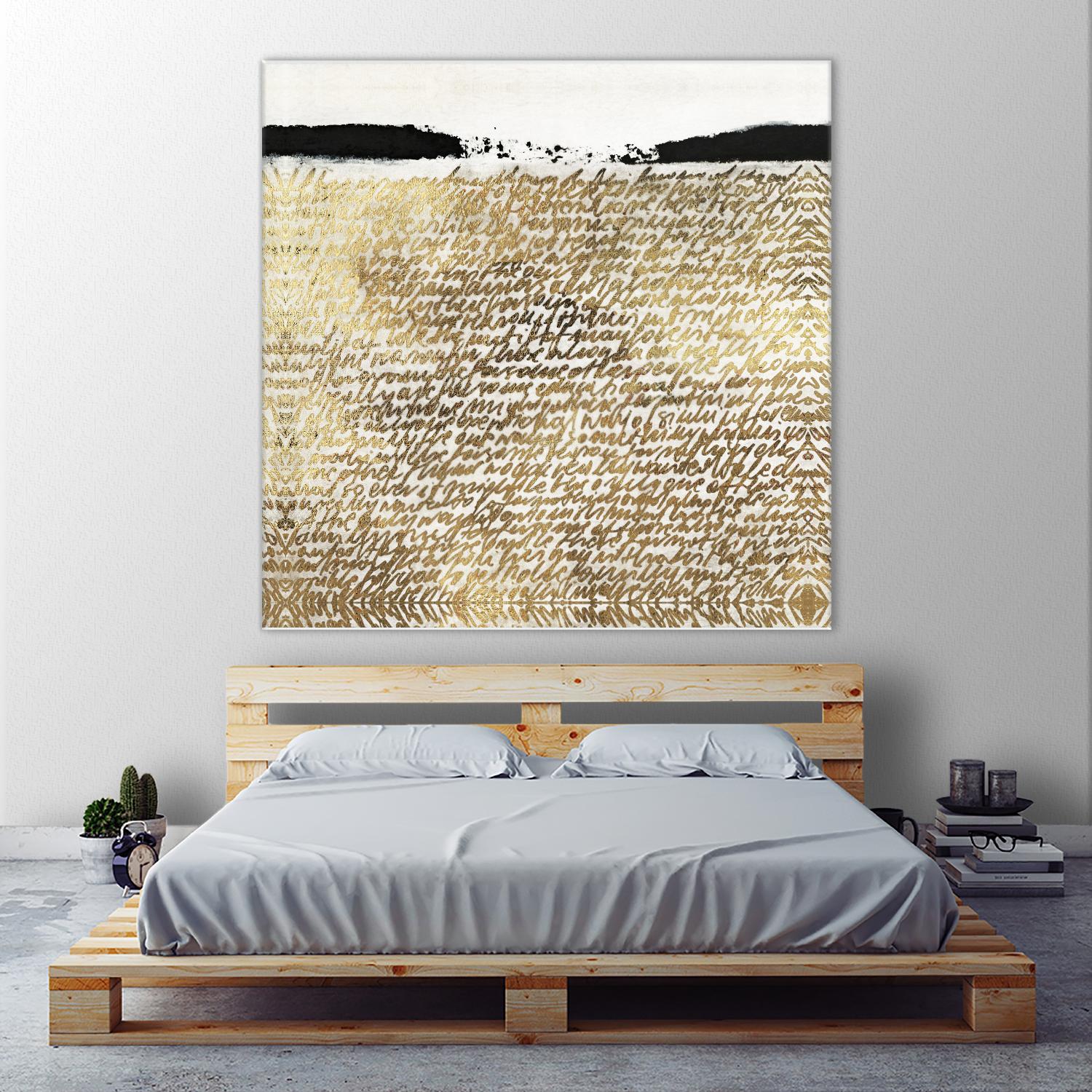 Sequence I by Jadwiga Jarosiewicz on GIANT ART - black abstract