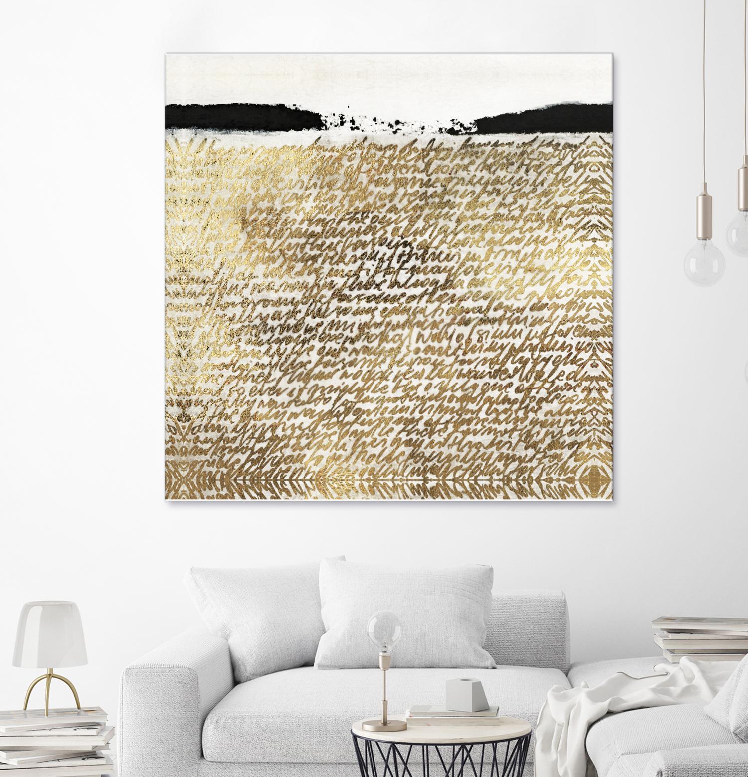 Sequence I by Jadwiga Jarosiewicz on GIANT ART - black abstract