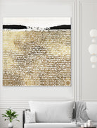 Sequence I by Jadwiga Jarosiewicz on GIANT ART - black abstract