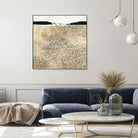 Sequence I by Jadwiga Jarosiewicz on GIANT ART - black abstract