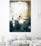 All through the Night by Fiona Hoop on GIANT ART - white abstract