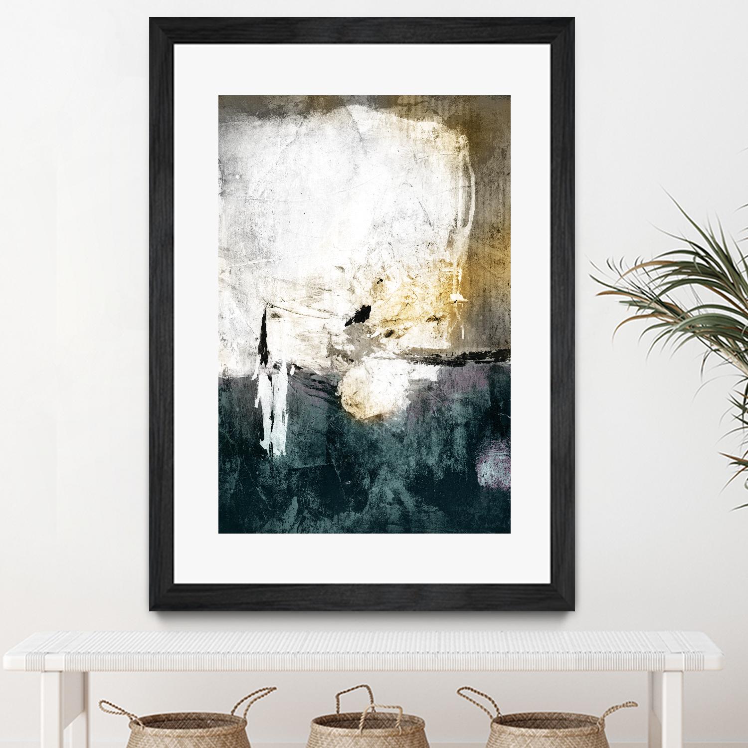All through the Night by Fiona Hoop on GIANT ART - white abstract