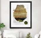 We Were Meant to Collide by Fiona Hoop on GIANT ART - green abstract