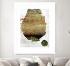 We Were Meant to Collide by Fiona Hoop on GIANT ART - green abstract