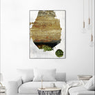 We Were Meant to Collide by Fiona Hoop on GIANT ART - green abstract