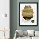 We Were Meant to Collide by Fiona Hoop on GIANT ART - green abstract