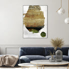 We Were Meant to Collide by Fiona Hoop on GIANT ART - green abstract