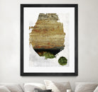 We Were Meant to Collide by Fiona Hoop on GIANT ART - green abstract