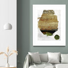 We Were Meant to Collide by Fiona Hoop on GIANT ART - green abstract