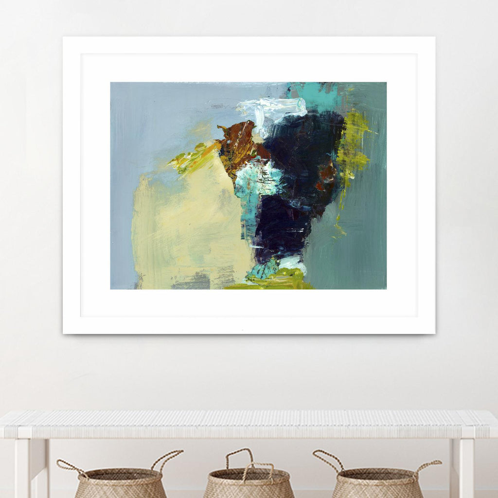 Absence by Fiona Hoop on GIANT ART - yellow abstract