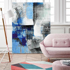 Mystic Bleu Abstract by Lanie Loreth on GIANT ART - bleu abstract