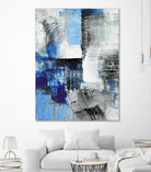 Mystic Bleu Abstract by Lanie Loreth on GIANT ART - bleu abstract