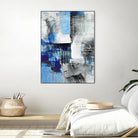 Mystic Bleu Abstract by Lanie Loreth on GIANT ART - bleu abstract