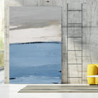 Blue Flatlands I by Lanie Loreth on GIANT ART - abstract 