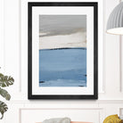 Blue Flatlands I by Lanie Loreth on GIANT ART - beige abstract 