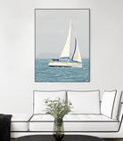 Sailing The Ocean by Kathy Mansfield on GIANT ART - coastal 