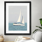 Sailing The Ocean by Kathy Mansfield on GIANT ART - coastal 