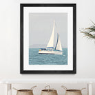 Sailing The Ocean by Kathy Mansfield on GIANT ART - coastal 