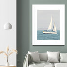 Sailing The Ocean by Kathy Mansfield on GIANT ART - coastal 