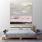 In the Distance (Pink) by Lanie Loreth on GIANT ART - abstract 