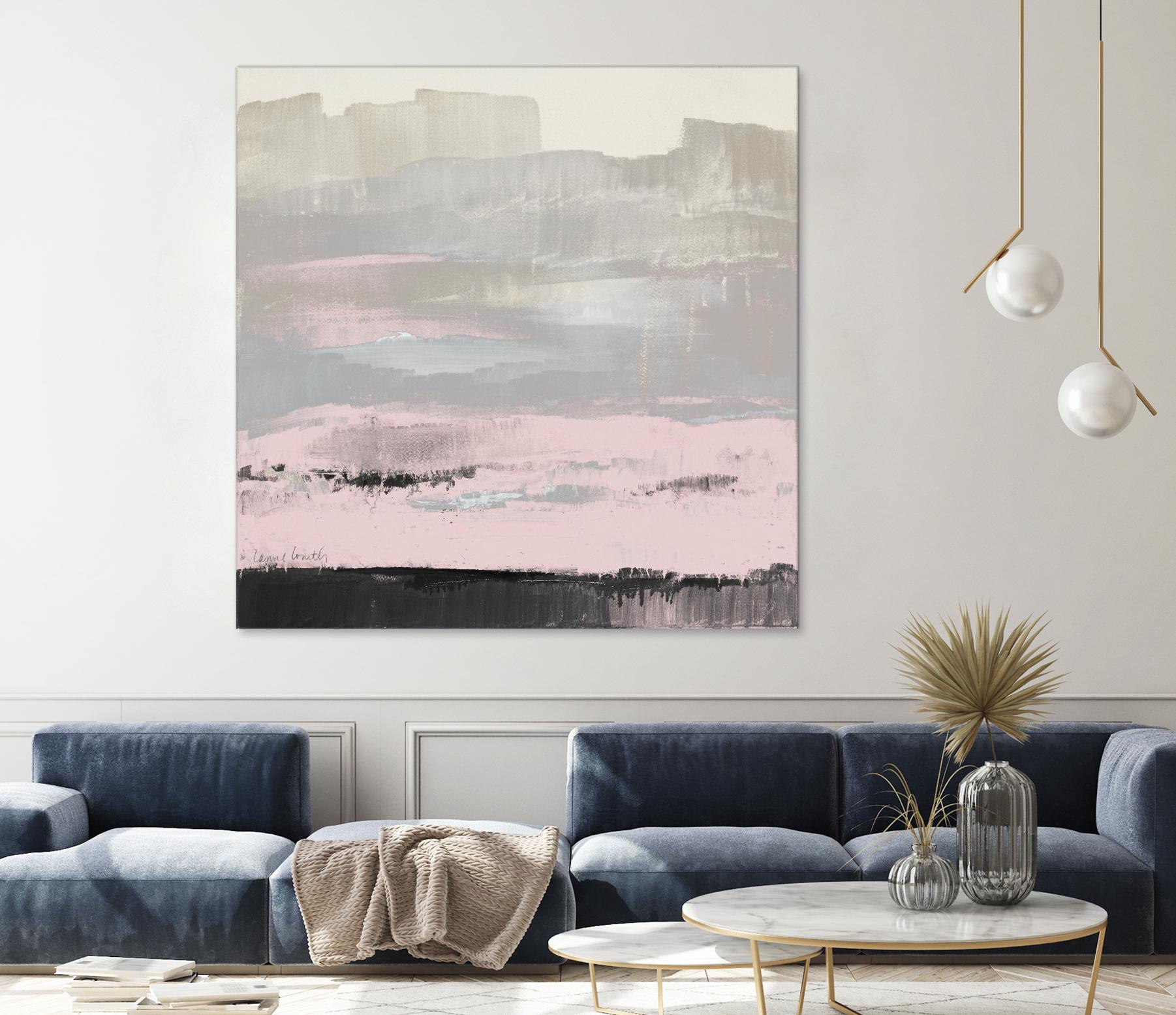 In the Distance (Pink) by Lanie Loreth on GIANT ART - abstract 