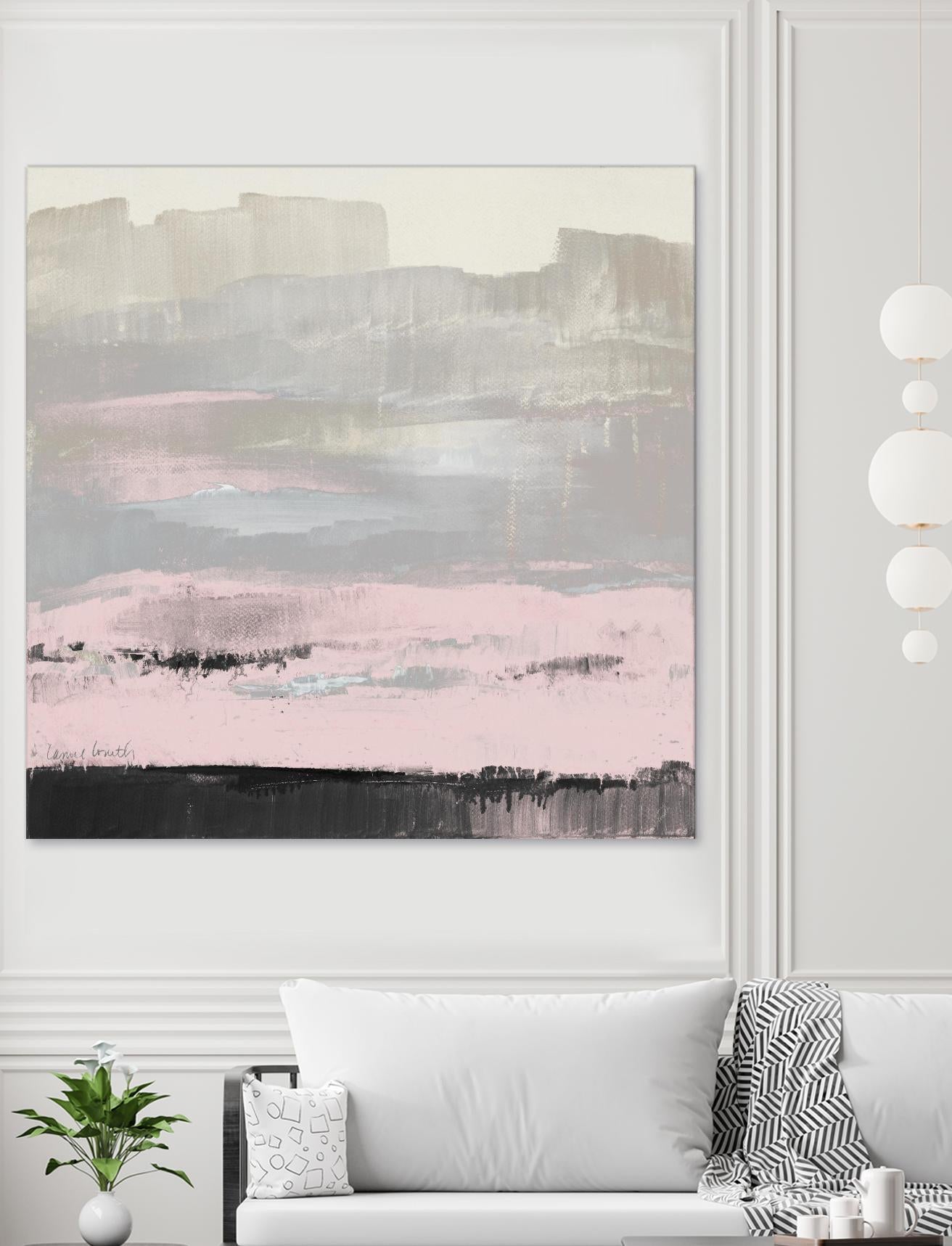 In the Distance (Pink) by Lanie Loreth on GIANT ART - abstract 