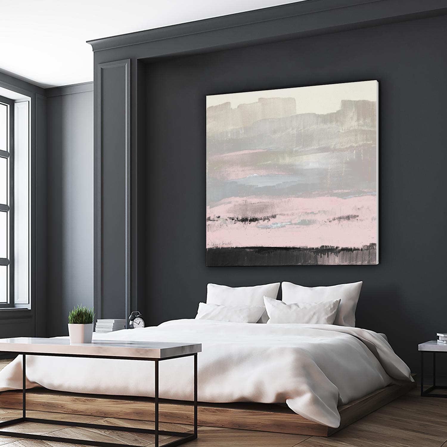 In the Distance (Pink) by Lanie Loreth on GIANT ART - abstract 