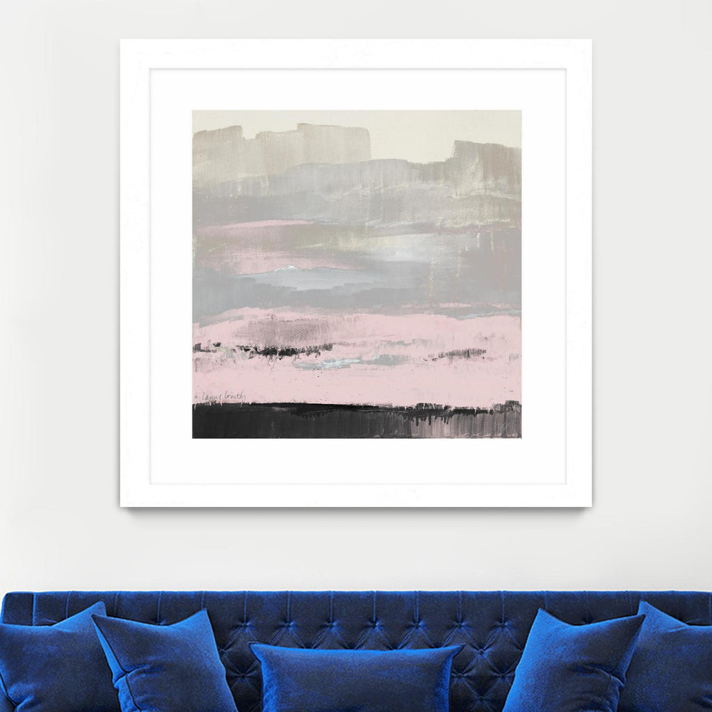 In the Distance (Pink) by Lanie Loreth on GIANT ART - abstract 