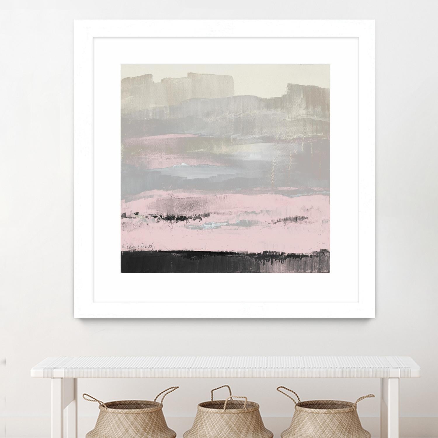 In the Distance (Pink) by Lanie Loreth on GIANT ART - abstract 