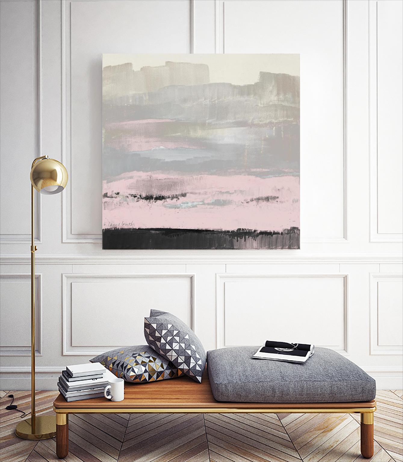 In the Distance (Pink) by Lanie Loreth on GIANT ART - abstract 