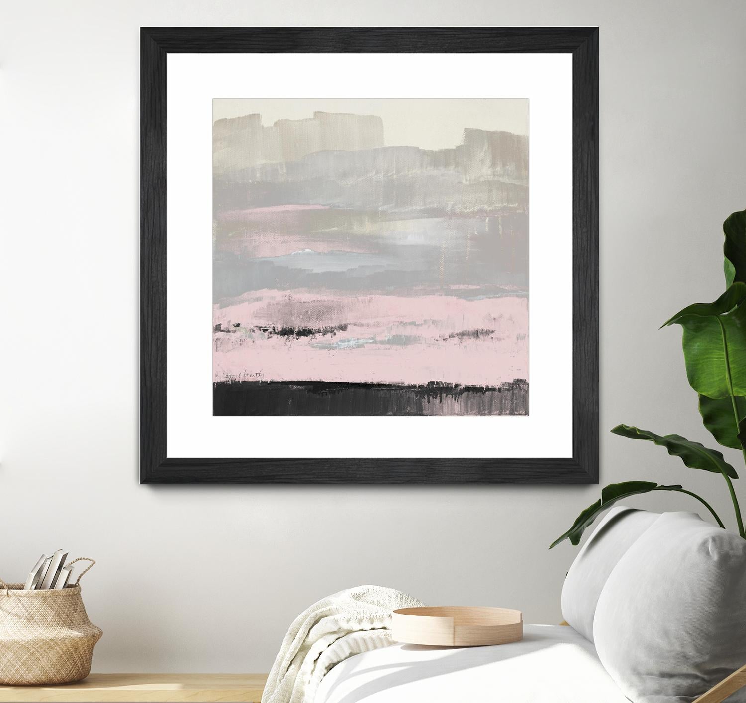 In the Distance (Pink) by Lanie Loreth on GIANT ART - abstract 