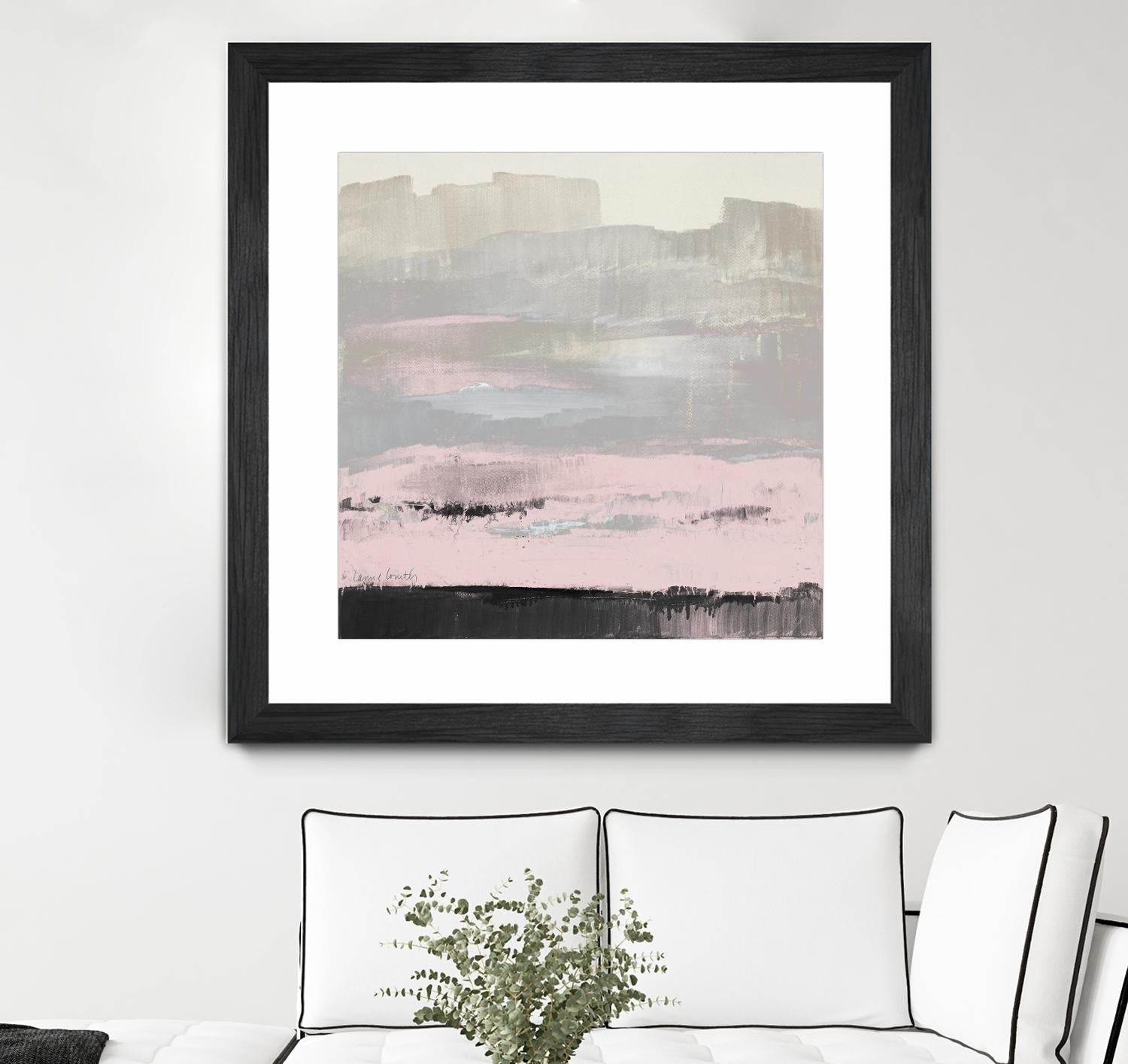 In the Distance (Pink) by Lanie Loreth on GIANT ART - abstract 