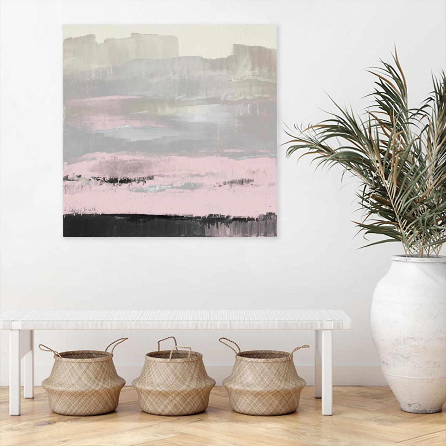 In the Distance (Pink) by Lanie Loreth on GIANT ART - abstract 