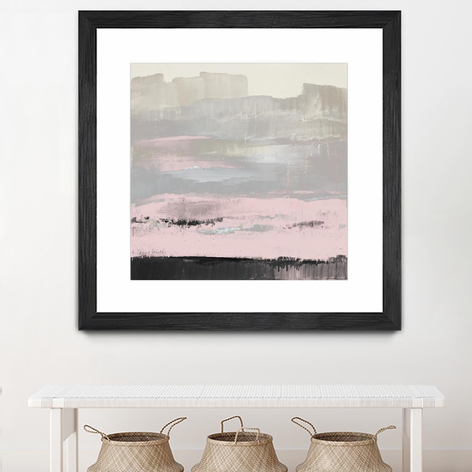 In the Distance (Pink) by Lanie Loreth on GIANT ART - abstract 